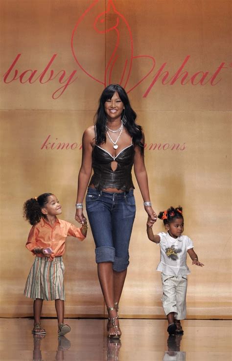 kimora lee simmons young|kimora lee simmons baby phat.